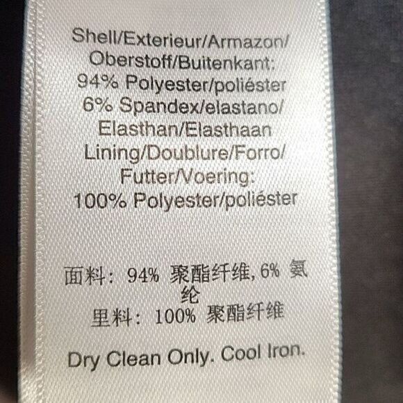 DKNY Bell Sleeve Little Black Dress Sz 2 - Picture 10 of 14